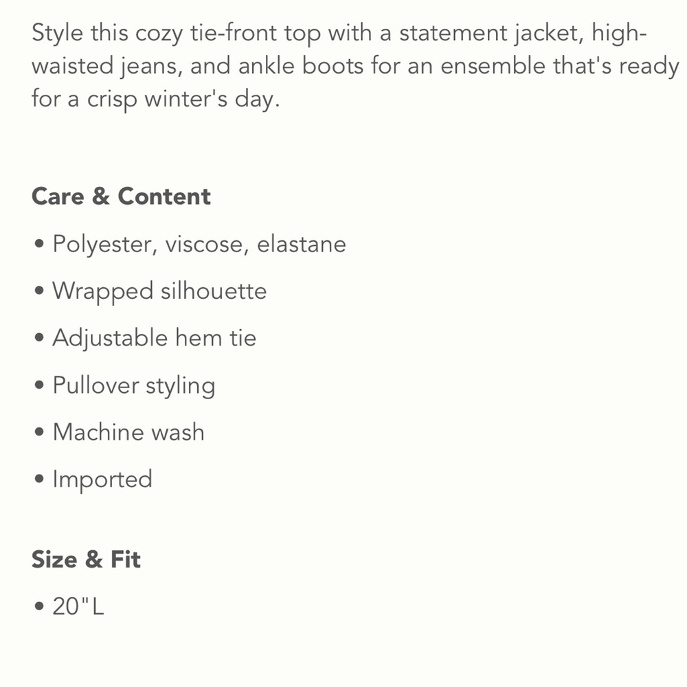 Anthropologie Cozy Twist Sweater NWT - Picture 5 of 8